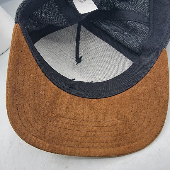 Vans Gray Brown Adjustable Hat Cap Skateboarding Casual Outdoors Fashion - Picture 9 of 9